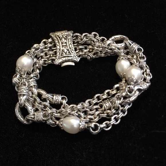 Scott Kay Jewelry - Scott Kay SS 4-strand Pearl Bracelet